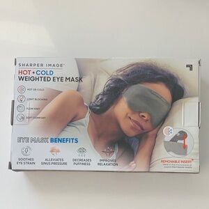 Sharper Image Gray Weighted Eye Mask